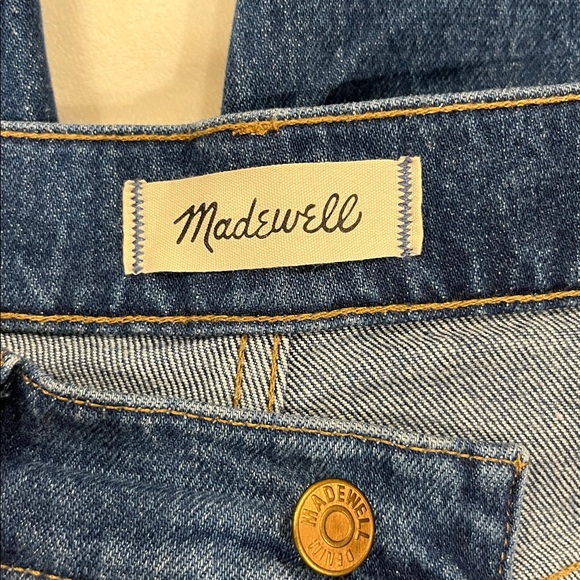 Madewell Perfect Vintage Flare Crop Jeans Medium Wash 25 - Picture 8 of 10